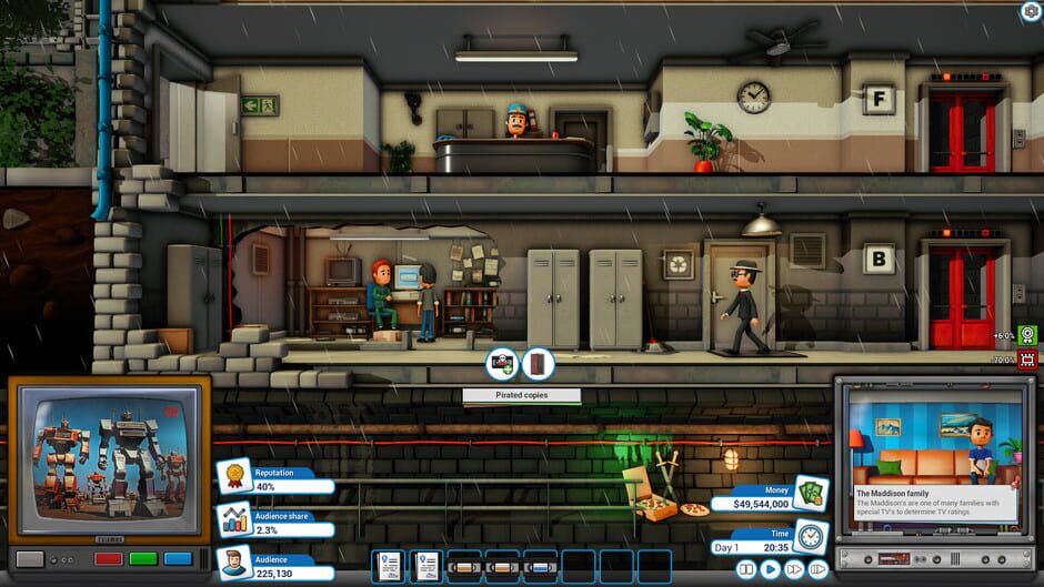 Capture de Mad Television Tycoon