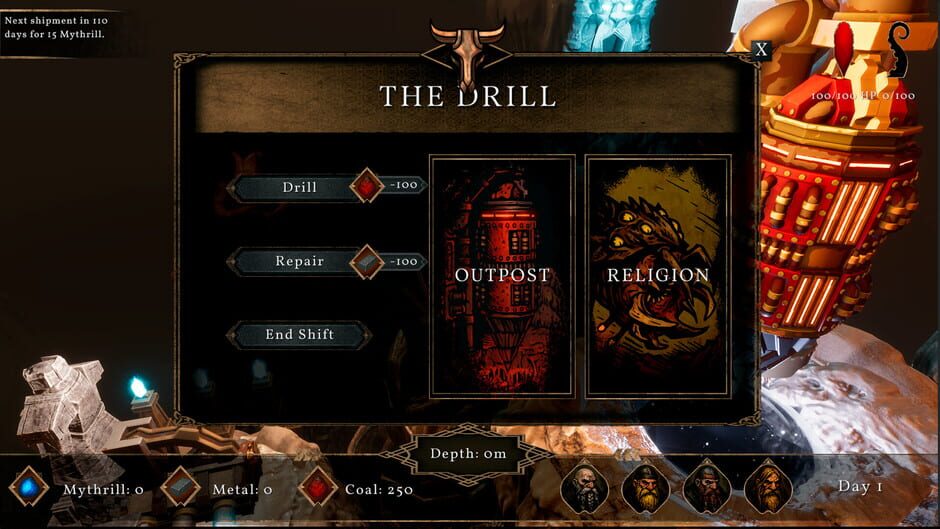 Capture de Drill Rift