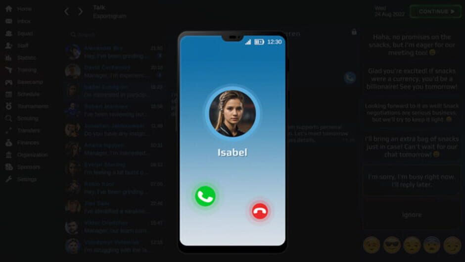 Capture d’Esports Manager 2026
