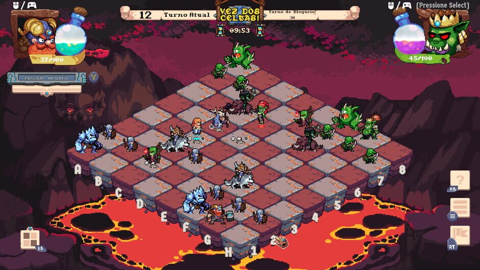 Capture de Chess of Mana