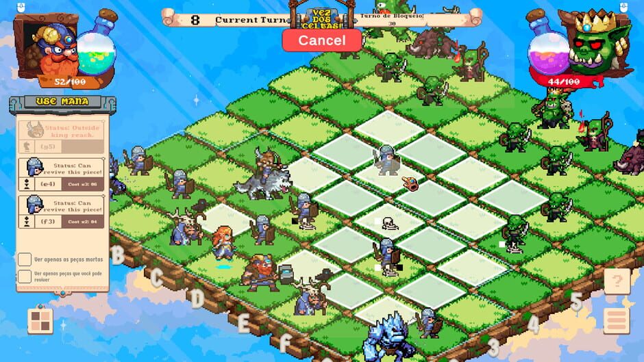 Capture de Chess of Mana