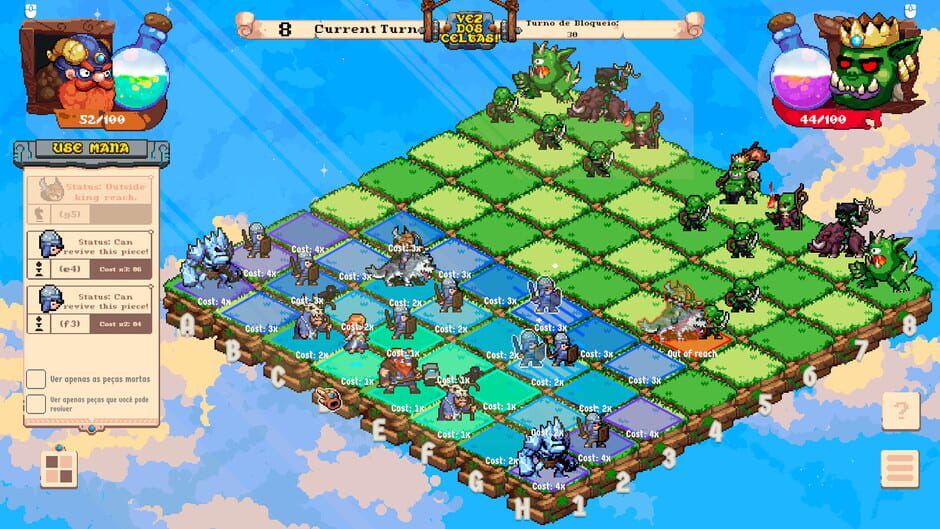 Capture de Chess of Mana