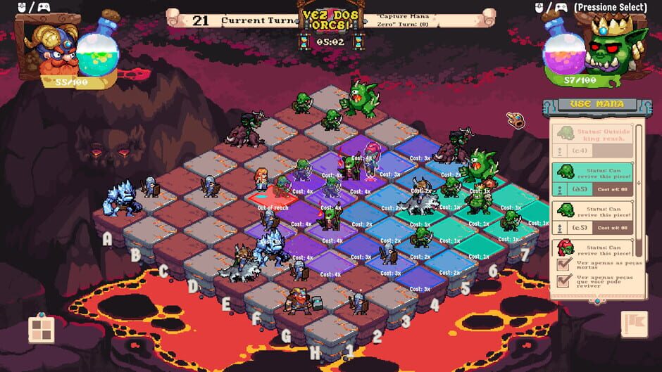 Capture de Chess of Mana