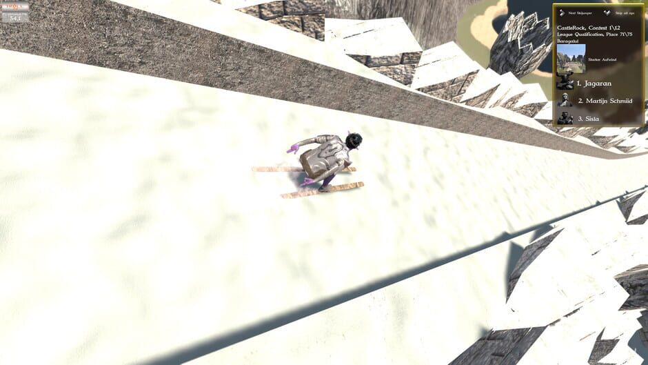 Capture d’Ultimate Mythic Ski Jumping League