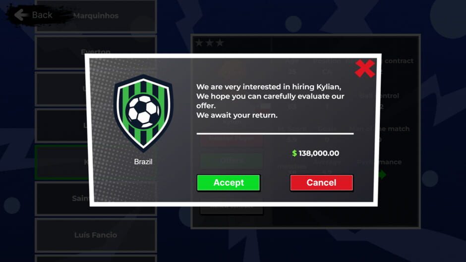 Capture d’UltFoot: Football Manager