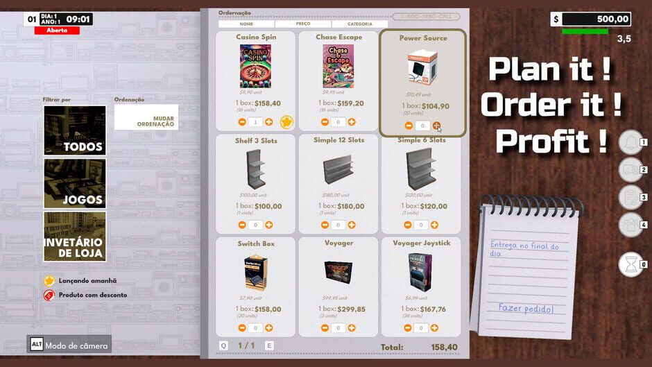 Capture de Game Store Chronicle