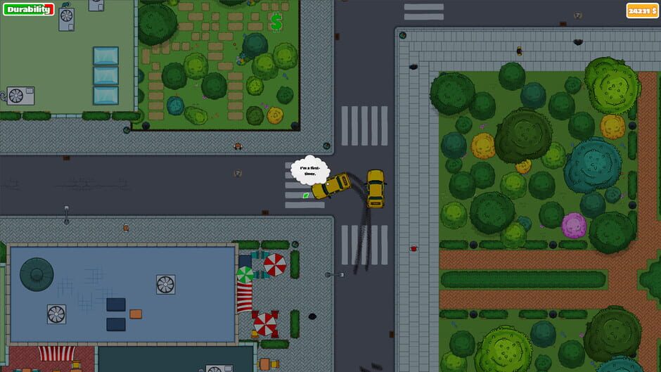 Capture de Taxi: Average City