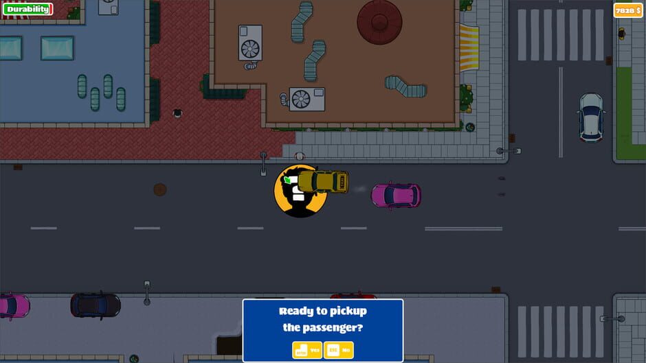 Capture de Taxi: Average City