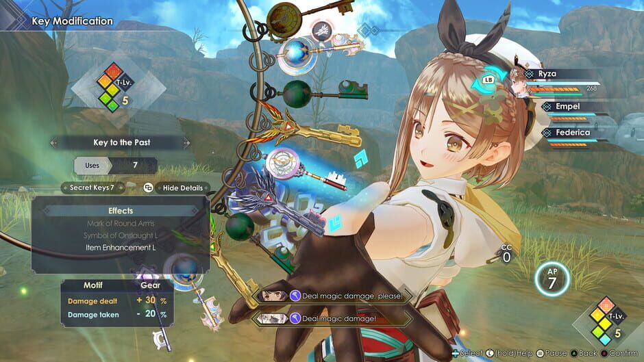 Capture d’Atelier Ryza 3: Alchemist of the End & the Secret Key DX