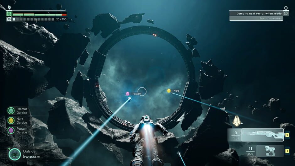 Capture de Jump Space