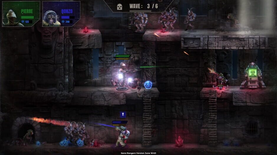 Capture de Xeno Rangers