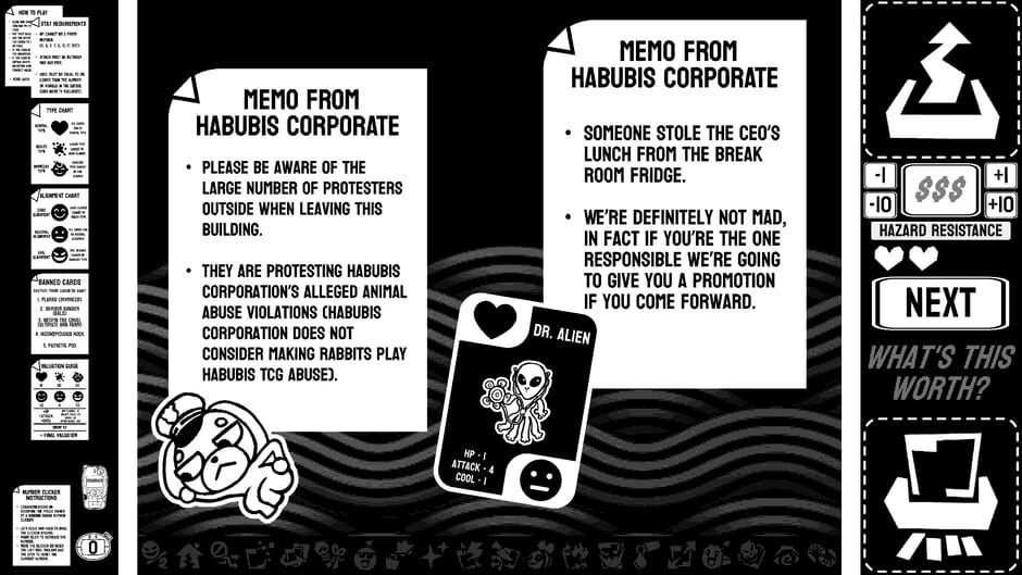 Capture de Trading Card Inspector