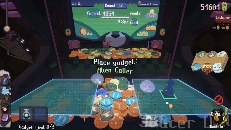 Capture de Raccoin: Coin Pusher Roguelike