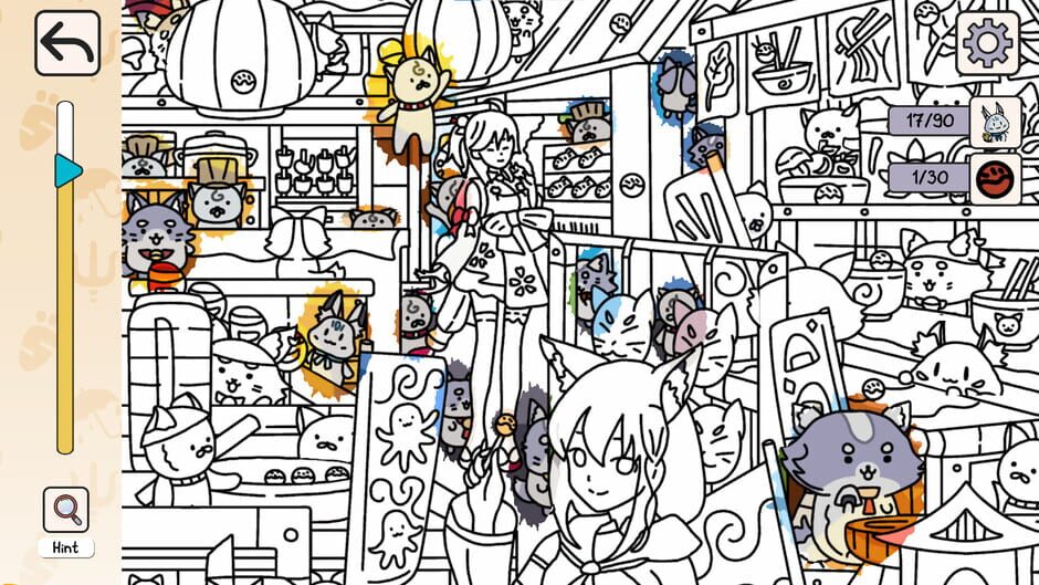 Capture de Holo Hidden: My Lovely Fans Can't Be This Hidden