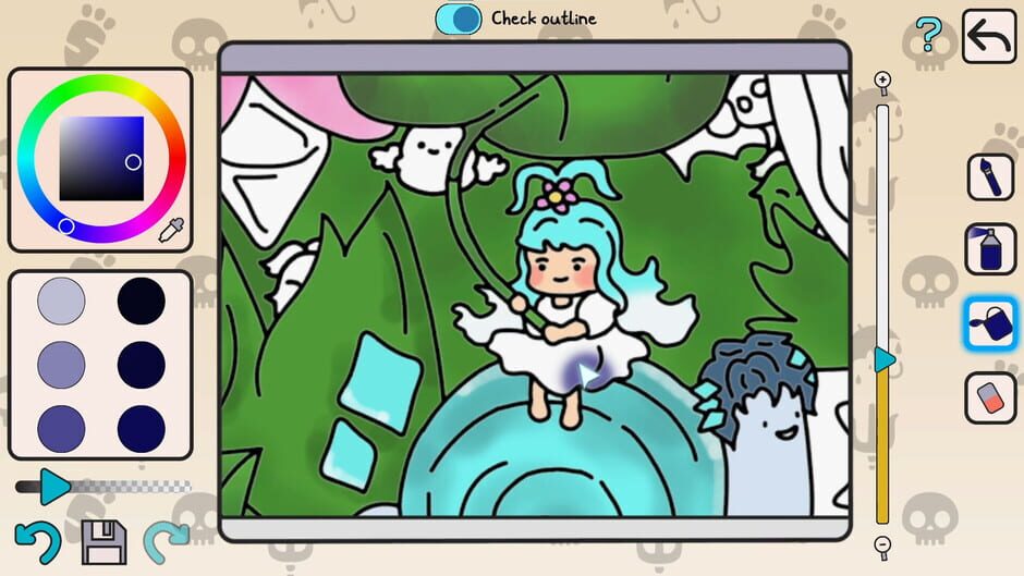 Capture de Holo Hidden: My Lovely Fans Can't Be This Hidden