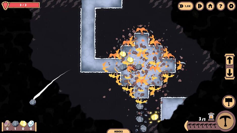 Capture de Hold the Mine