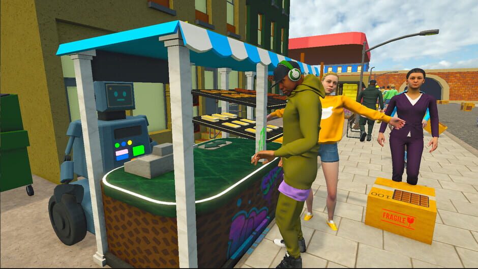 Capture de Choco Kiosk Simulator