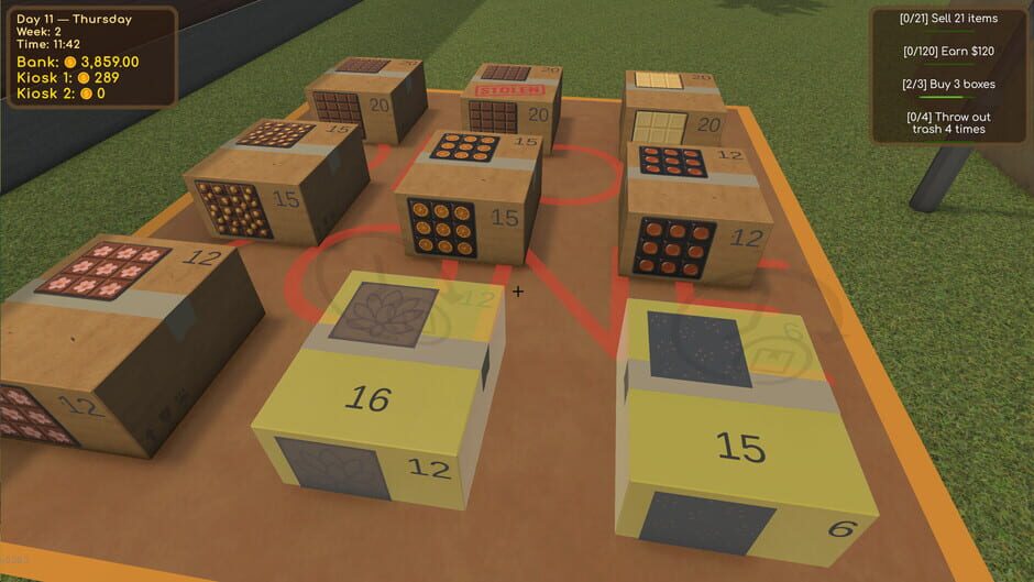 Capture de Choco Kiosk Simulator