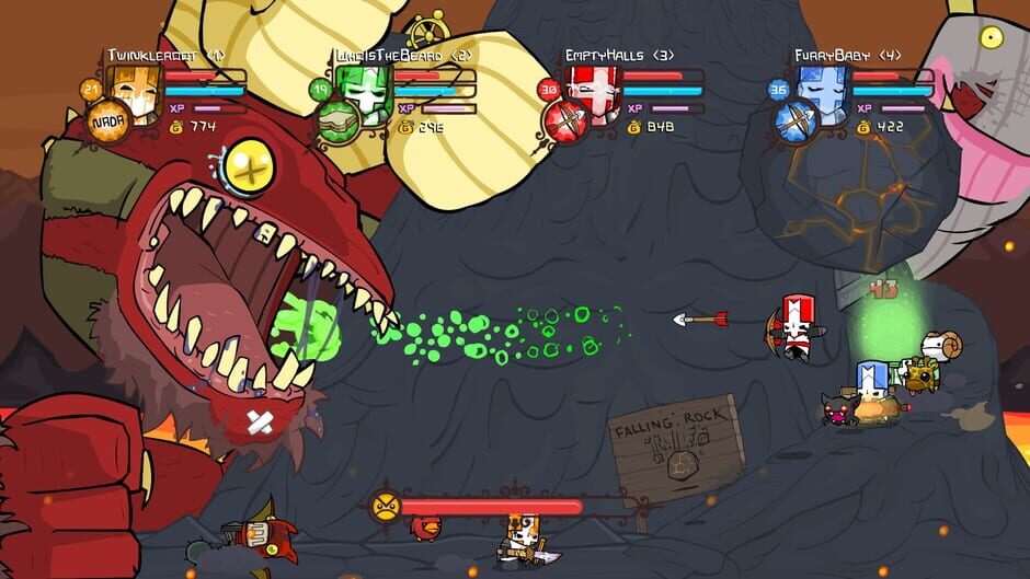Capture de Castle Crashers