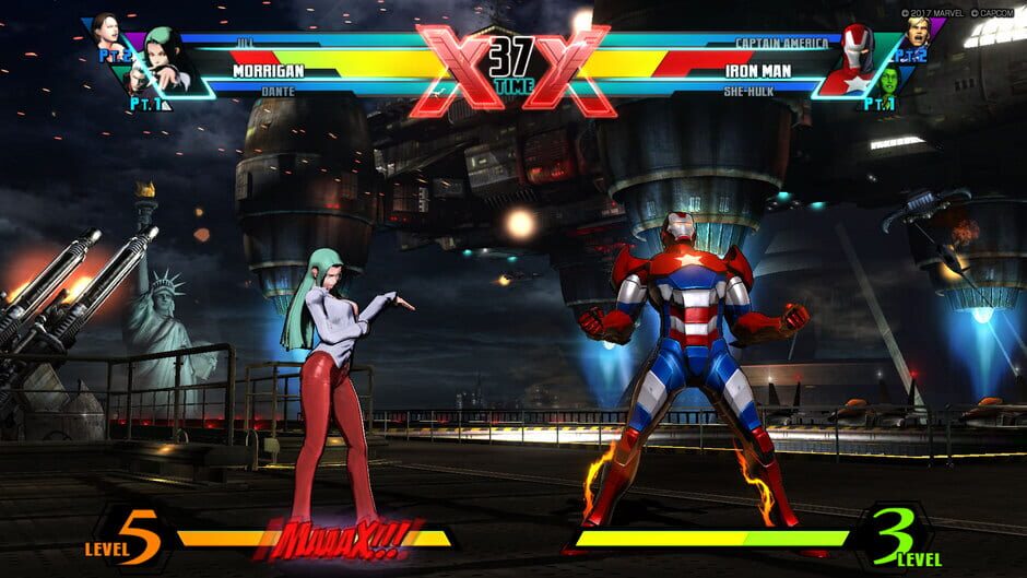 Capture d’Ultimate Marvel vs. Capcom 3
