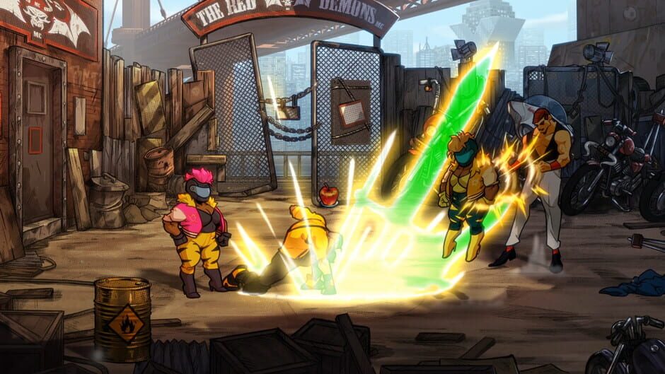 Capture de Streets of Rage 4