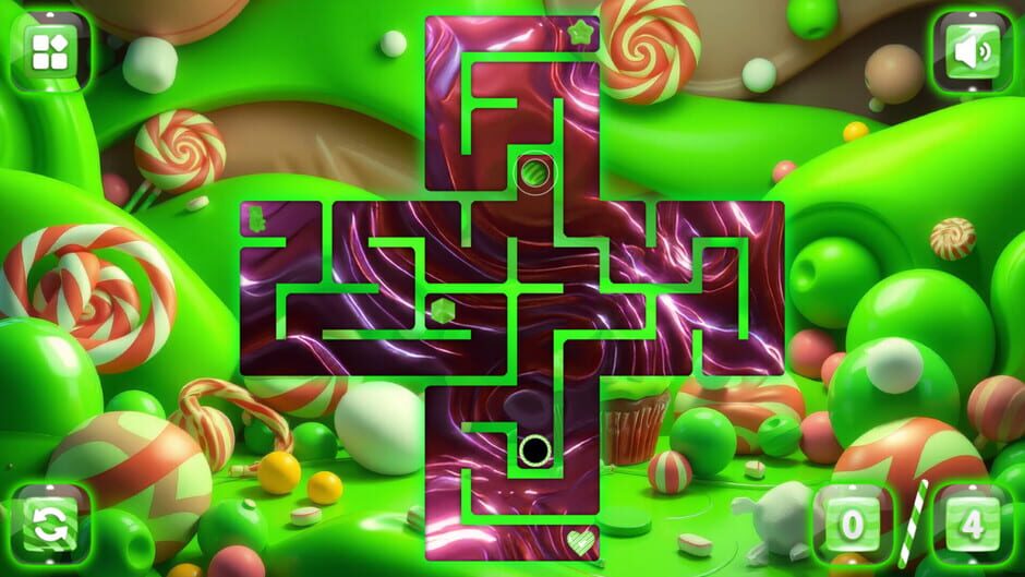 Capture de Sweetie Candy Maze: Green Apple