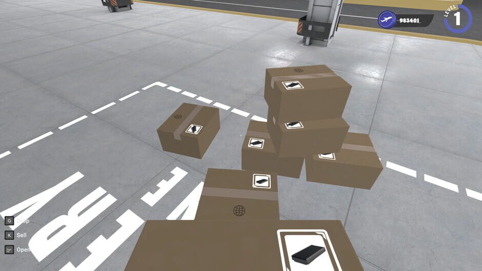 Capture de Baggage Handler Simulator