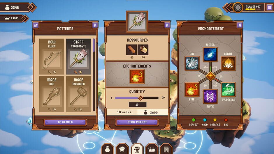Capture de Magic Forge Tycoon
