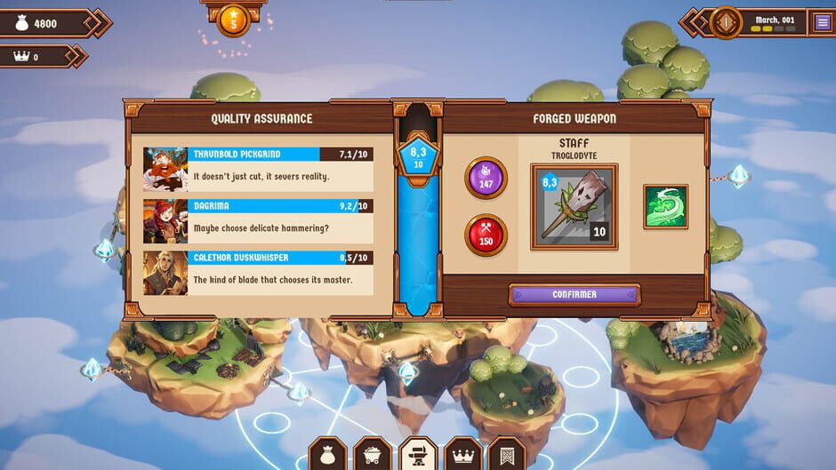 Capture de Magic Forge Tycoon