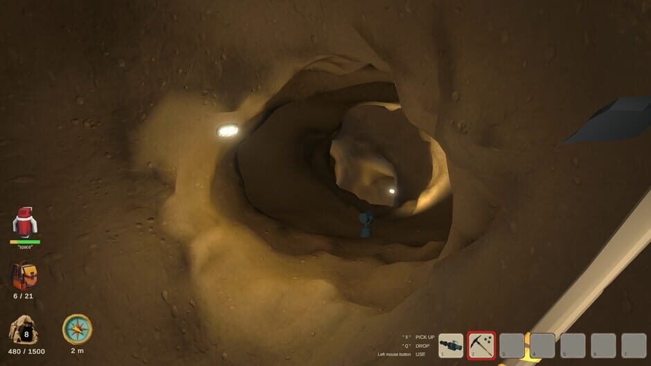 Capture de Digging the Forgotten Cave