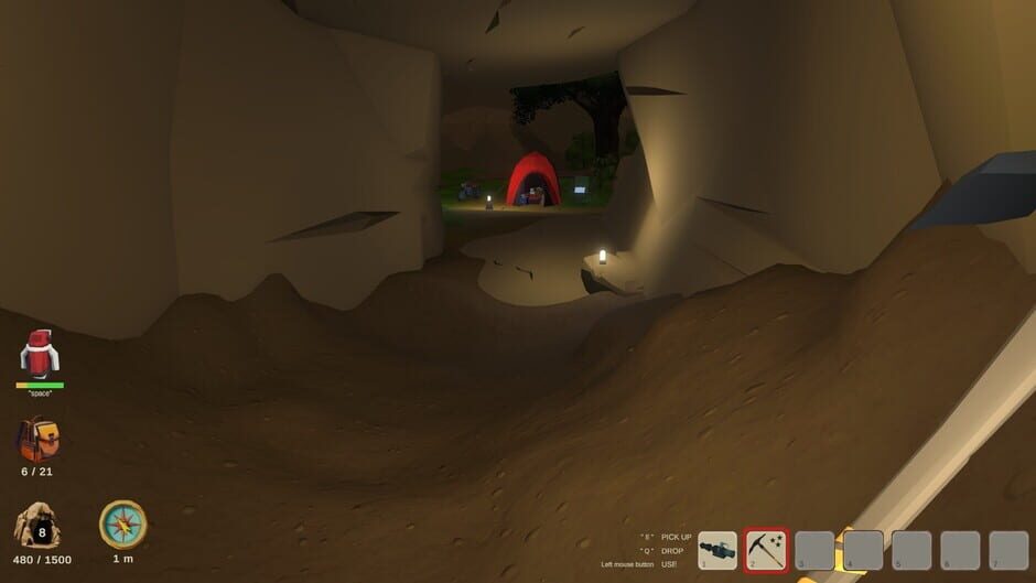 Capture de Digging the Forgotten Cave