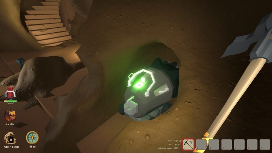 Capture de Digging the Forgotten Cave