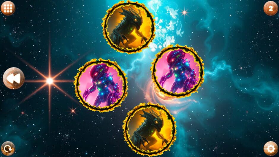 Capture de Space Memory: Monsters