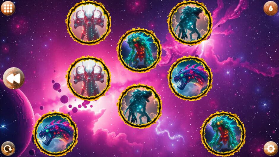 Capture de Space Memory: Monsters