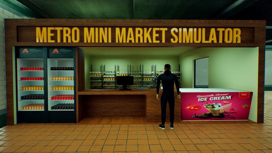 Capture de Metro Mini Market Simulator