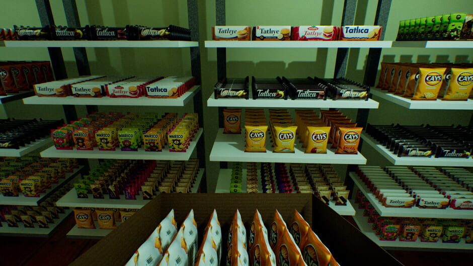 Capture de Metro Mini Market Simulator