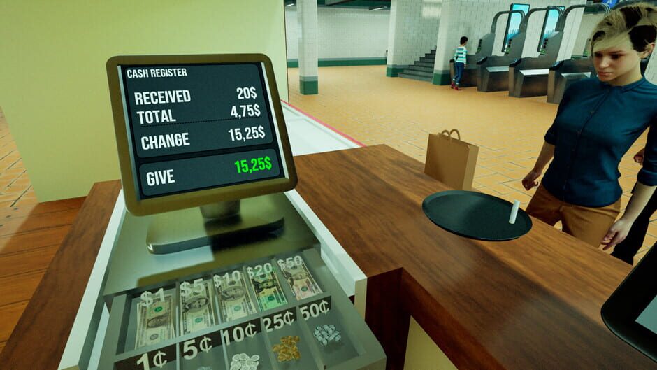 Capture de Metro Mini Market Simulator
