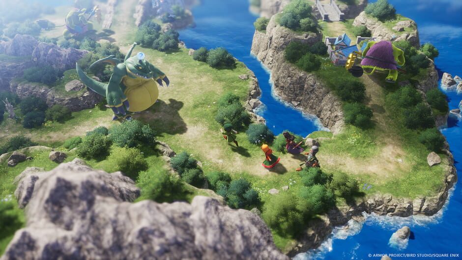Capture de Dragon Quest VII Reimagined