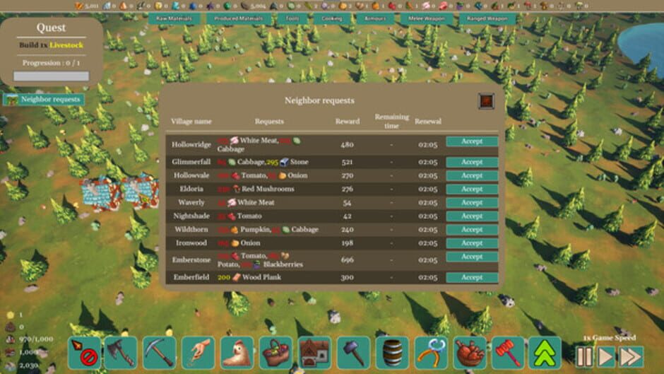 Capture de Harvest Village