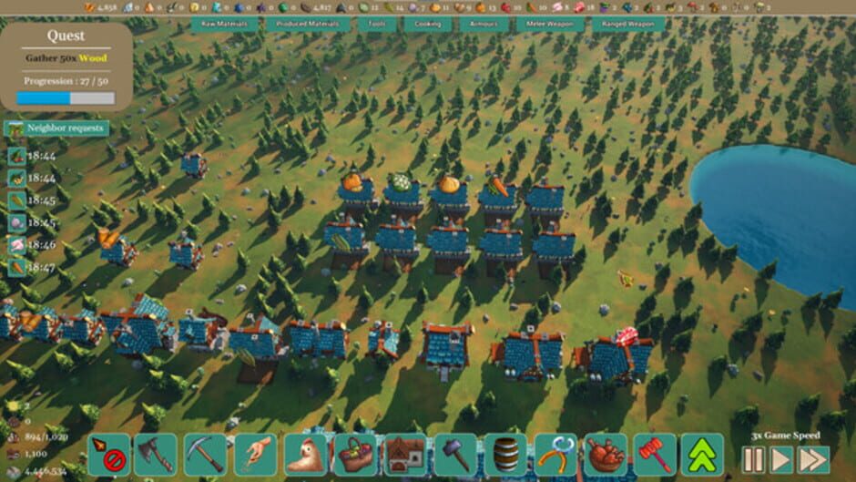 Capture de Harvest Village