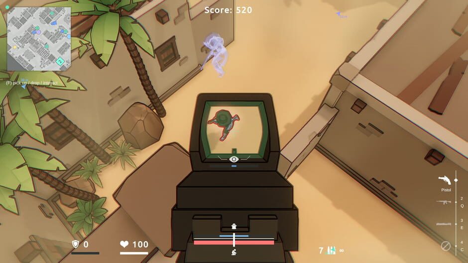 Capture de Ghost Gunners