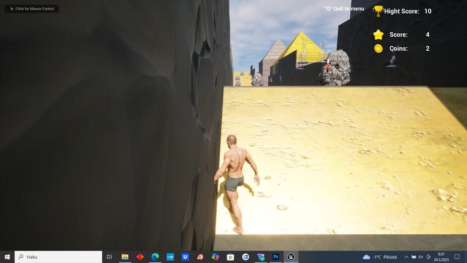 Capture de Man Without Clothes Runner