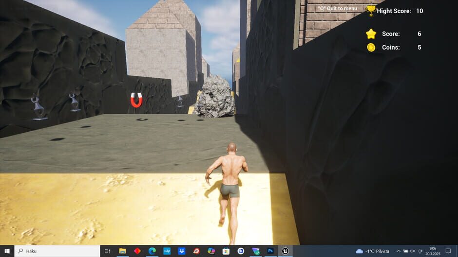 Capture de Man Without Clothes Runner