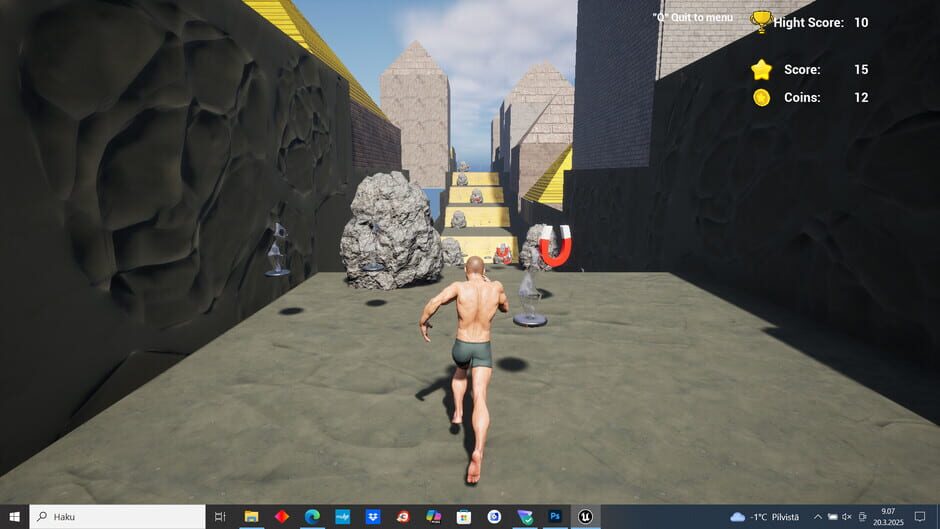 Capture de Man Without Clothes Runner