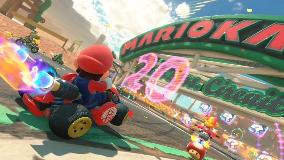 Capture de Mario Kart World