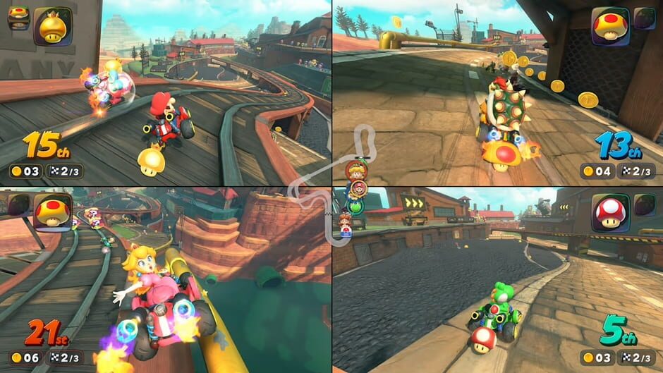 Capture de Mario Kart World