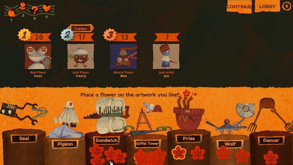 Capture de We, Junk Artists