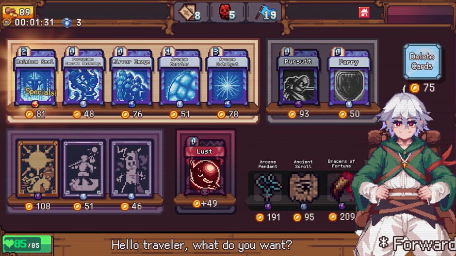 Capture de Rainbow Legends