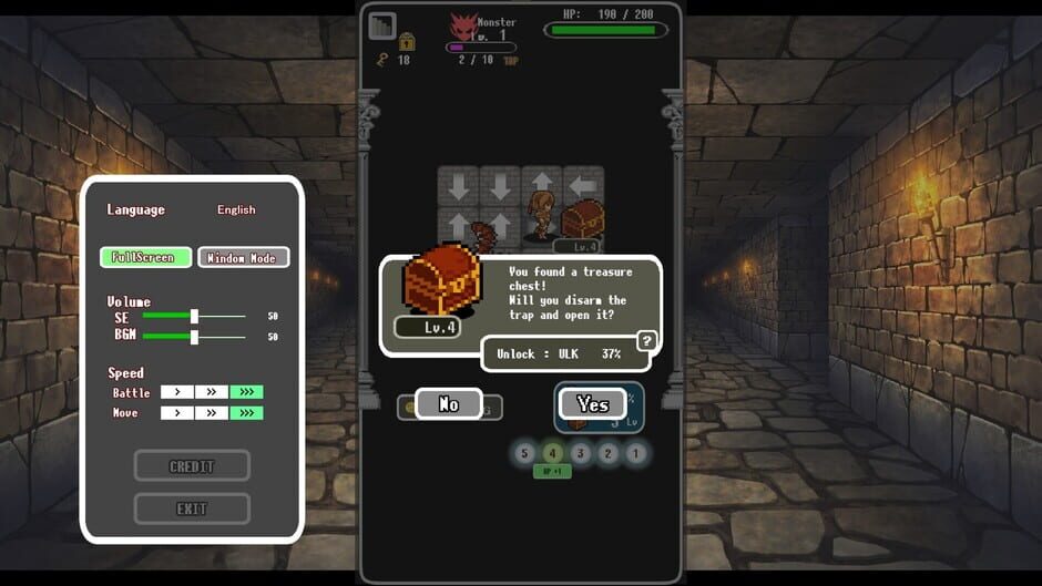 Capture de DungeonRoute