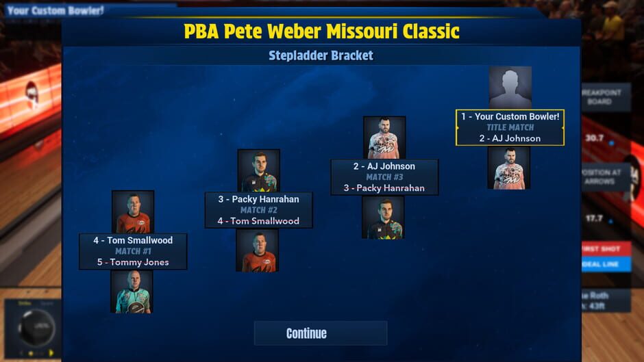 Capture de PBA Pro Bowling 2026